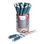 Ручка шариковая " Lorex " Pastel fauvism slim soft синяя 0,5мм, толщина письма 0,25мм, игольчатый пишущий узел, чернила на масляной основе, металлический наконечник, покрытие soft-touch, цветной корпус, пластиковый тубус