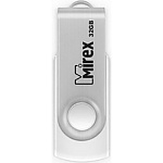 Флеш-диск " Mirex " 32GB Swivel белый USB 2.0