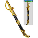 Кинжал " Рыжий кот " 53,5*8,5*3,5см, пластик, пакет