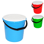 Бак " Милих " с ручкой и крышкой, 20л, пластмассовый