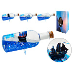 Сувенир-антистресс " KWELT " Корабль в бутылке, ассорти (без возможности выбора дизайна), 16,5*8*6см, картонная упаковка