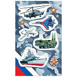 Наклейка " Мир открыток " 0-11 А6 Военная техника