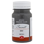 Гуашь " Сонет " 100мл серая