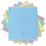 Тетрадь А5 12л клетка ErichKrause Классика ассорти MIX-PACK