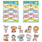 Набор наклеек " Мир открыток " 8-10 Веселые картинки. Комплект номер №2