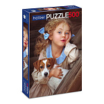 Пазлы " Hatber " 500элементов Нежный возраст 33*48см, картонная упаковка