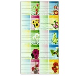 Наклейка на тетрадь 14,5*21см " Букеты "