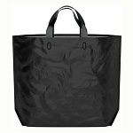 Сумка ПП многоразовая " Интерпак " с петлевой ручкой, 60*50см 100мкм Блэк бэг