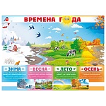 Плакат " Открытая планета " 941 А2 Времена года