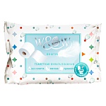 Бумага туалетная влажная " Well&Wet " 60л