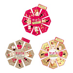 Набор фантов " Империя поздравлений " 943 Шальная императрица, в наборе: 3шт картонные ромашки с 8 заданиями-лепестками, 270*249мм, без отделки, текст