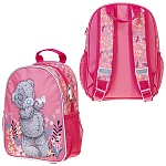 Рюкзак " Hatber " 31*24*10см MetoYou Розовый, 1 отделение, регулируемые лямки, ручка-петля, два боковых кармана из сетки, светоотражающие элементы, полиэстер