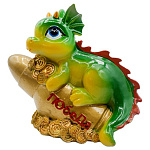 Копилка " KWELT " Дракон с боеприпасом 11*7*10,5см, полистоун, ассорти