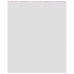 Пакет с клеевым клапаном 25*30см 25мкм, размер клеевого клапана 5см, 100шт в упаковке