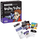 Игра-головоломка " Brainy Trainy " Тайм-менеджмент, состав: 67 карт с заданиями;13 карт с техниками управления временем, иллюстрированные правила, картонная упаковка 11,5*11,5*4см, от 8лет
