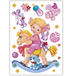 Набор оформительский " Империя поздравлений " 982 Расти, малышка!