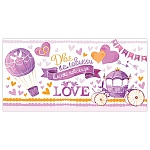 Конверт для денег " Мир открыток " 2-16 Свадьба- LOVE 168*83мм, блестки, рельеф