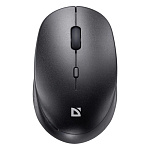 Мышь " Defender " MB-027 Auris беспроводная оптическая, 4 кнопки, черная, 800/1200/1600 DPI