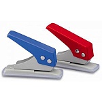 Дырокол 1 отверстие на 12л " KW-trio " металлический, ассорти (без возможности выбора цвета)