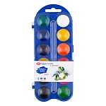 Краски акварельные без кисти 12цв " Я- Художник! " медовые, пластиковая упаковка, европодвес