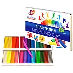 Пластилин " Луч " Классика 24цв 396г со стеком, картонная упаковка