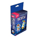 Магнит из гипса " Lori " Космическое путешествие в наборе: формы, гипс, краски, магнитная лента, инструкция, картонная упаковка, европодвес