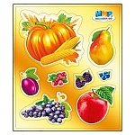 Наклейка " Мир поздравлений " 930 Урожай, 131*154мм, металлизированная самоклейка