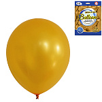 Шар латексный " KWELT " 12"/30см металлик золото