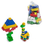 Конструктор " Karolina toys " 48элементов малый, пластик, пакет