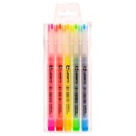 Набор текстовыделителей 5цв, 1-4мм " Lamark " ПВХ упаковка, европодвес