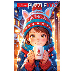 Пазлы Новогодние " Hatber " 1000эл Зимнее настроение 48*68см, картонная упаковка