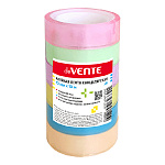 Скотч " deVente " 12мм*10м, 45мкм, ассорти, пластиковая втулка