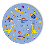 Набор тарелок " Миленд " d=18см, флоупак, Динозавры, в наборе 6шт