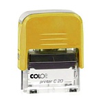 Штамп стандартный " Colop " Получено, цвет корпуса в ассортименте (без возможности выбора цвета), Printer C20