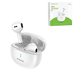 Наушники " Borofone " BW33 Handsome белые, внутриканальные, беспроводные, Bluetooth, TWS