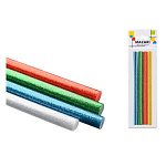 Набор стержней для клеевого пистолета " Mazari " с блестками d=11см, длина 18см, упаковка 4 штук