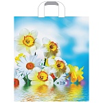 Пакет ПЭ " Миленд " с петлевой ручкой ПНД, 38*42см 37мкм Цветочная история