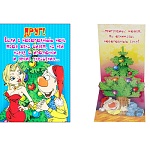 Открытка " Мир открыток " 2-05 Новогодняя- Друг! Если в новогоднюю, 123*175мм, сложнотехническая, текст