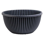 Кашпо " Миленд " Верде, 6л, Антрацит, h=15, d=31, пластик