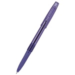 Ручка шариковая " Pilot " Super Grip G" фиолетовая 0,7мм, толщина письма 0,22мм, резиновый держатель, чернила на масляной основе, прозрачный корпус, картонная упаковка