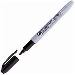 Маркер перманентный Crown "Multi Marker Slim" черный, пулевидный, 2мм