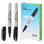 Маркер " Basir " черный 2мм перманентный