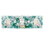 Плакат-полоска " Праздник " 940 Новогодний- Совы, 924*288мм, без отделки