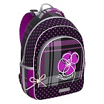 Рюкзак " Erich Krause " 39*28*14 см ErgoLine 15L Pansy, фиолетовый, эргономичная спинка, 1 отделение, большой внешний карман на молнии, 2 боковых кармана на резинке, усиленное дно, светоотражающие элементы, регулируемые лямки