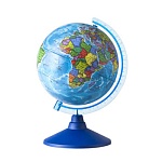 Глобус политический с подсветкой от сети 150мм " Globen ", пакет