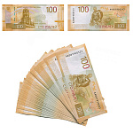 Шуточные деньги " Миленд " 9-51 100 дублей, новый образец, европодвес