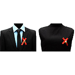 Колокольчик оформительский " Миленд " Выпускник, с лентой красной, булавкой, индивидуальная упаковка