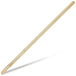 Черенок для лопаты 120см, диаметр - 4см, материал- береза