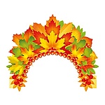 Головной убор " Империя поздравлений " 450 Листья