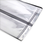 Пакет фасовочный " Интерпак " 13,5+2*3см, 38/60мкм, прозрачный с центральным швом